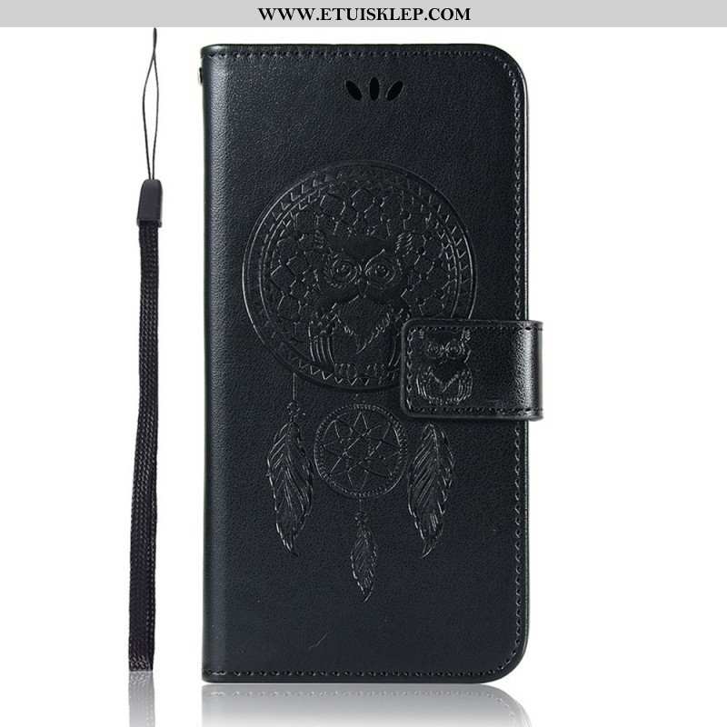 Obudowa Etui Na Telefon do Samsung Galaxy A13 5G / A04s Efekt Skóry Dream Catcher Sowa